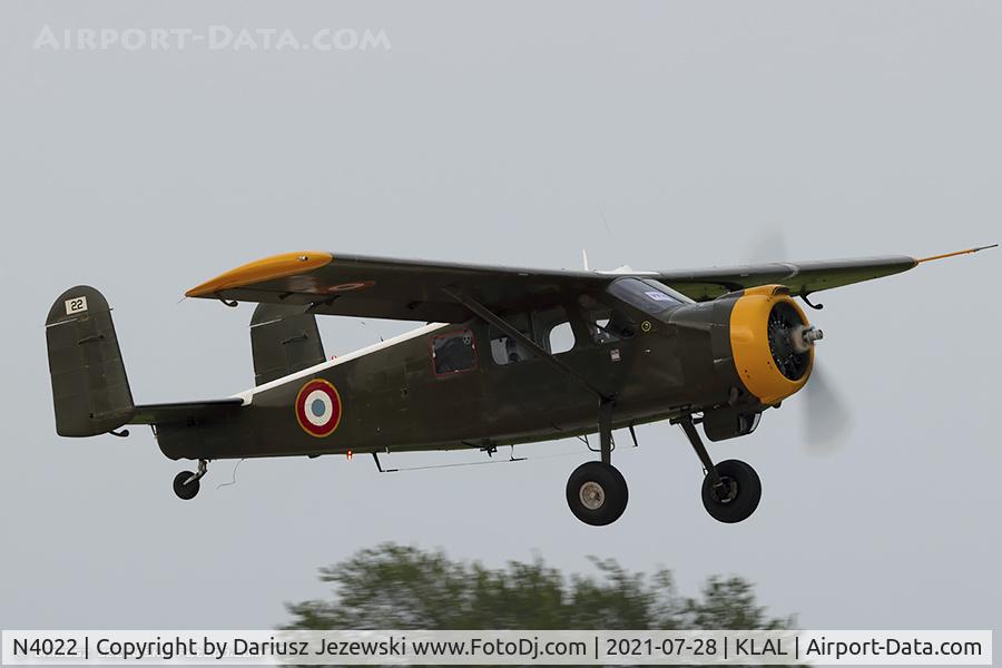 N4022, 1955 Max Holste MH-1521M Broussard C/N 22, Max Holste MH-1521 Broussard  C/N 22, N4022