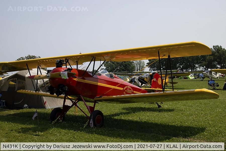 N431K, 1929 Fleet Model 2 C/N 154, Fleet 2  C/N 154, NC431K