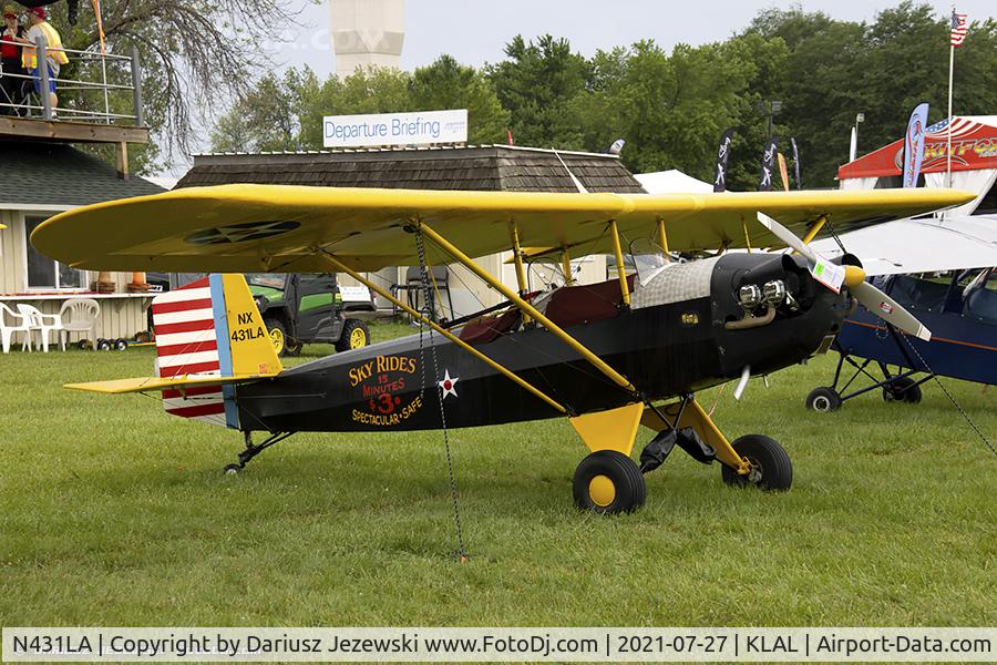 N431LA, 1991 Pietenpol Air Camper C/N BJ-1, Pietenpol Air Camper  C/N BJ-1, NX431LA