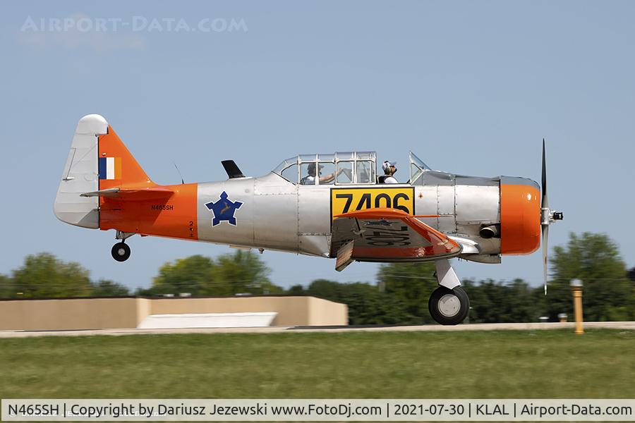 N465SH, 1943 North American AT-6C C/N 88-12771, North American AT-6C  C/N 88-12771, N465SH