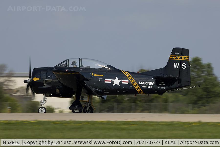 N528TC, 1957 North American T-28C Trojan C/N 252-16, North American T-28C Trojan  C/N 146253, N528TC