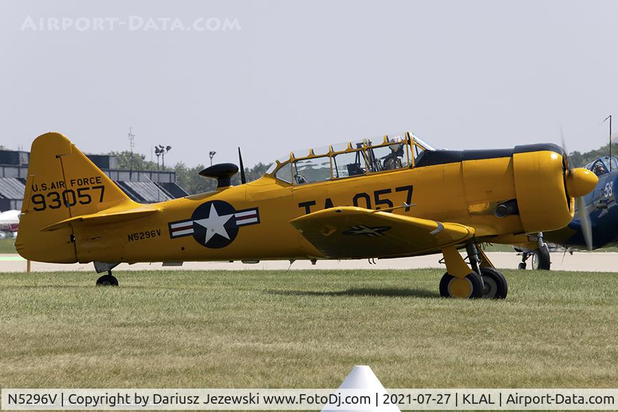 N5296V, North American AT-6G Texan C/N 168-161 (49-3057), North American AT-6G Texan  C/N 168-161 (49-3057), N5296V