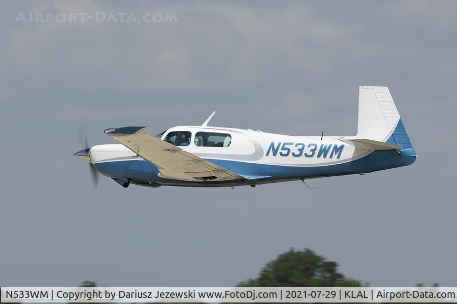 N533WM, 1982 Mooney M20K C/N 25-0700, Mooney M20K  C/N 25-0700, N533WM