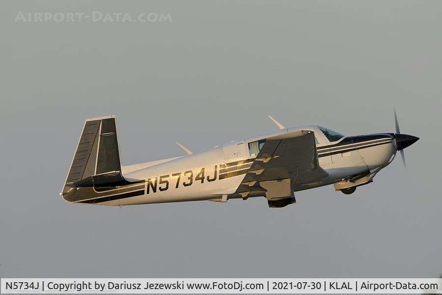 N5734J, 1984 Mooney M20J 201 C/N 24-1442, Mooney M20J 201  C/N 24-1442, N5734J