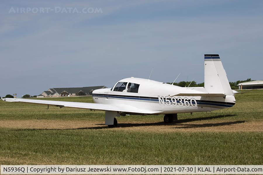 N5936Q, 1965 Mooney M20C Ranger C/N 3180, Mooney M20C Ranger  C/N 3180, N5936Q
