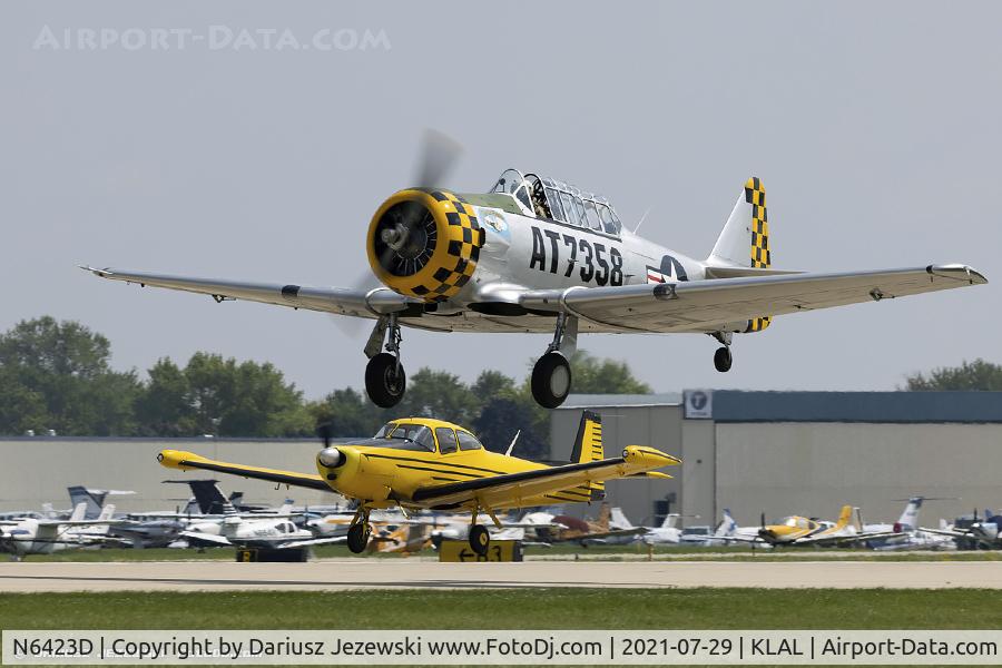N6423D, 1941 North American SNJ-4 Texan C/N 88-13519, North American SNJ-4 Texan  C/N 88-13519, N6423D