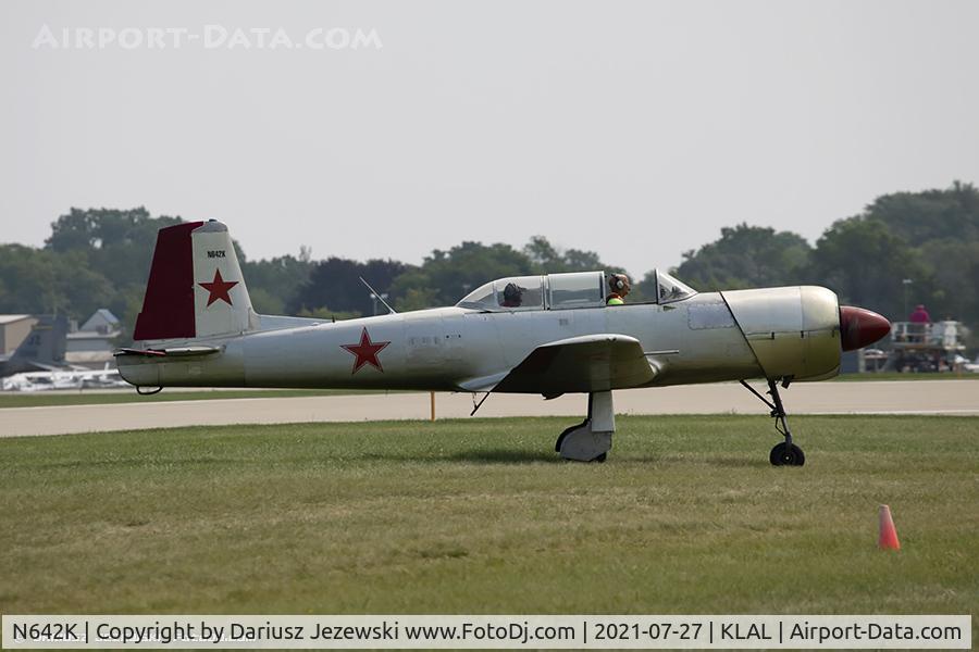 N642K, 1985 Nanchang CJ-6A C/N 4232013, Nanchang CJ-6A  C/N 4232013, N642K