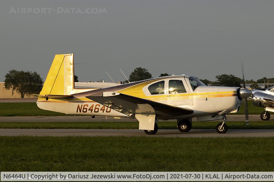 N6464U, 1962 Mooney M20C Ranger C/N 2211, Mooney M20C Ranger  C/N 2211, N6464U