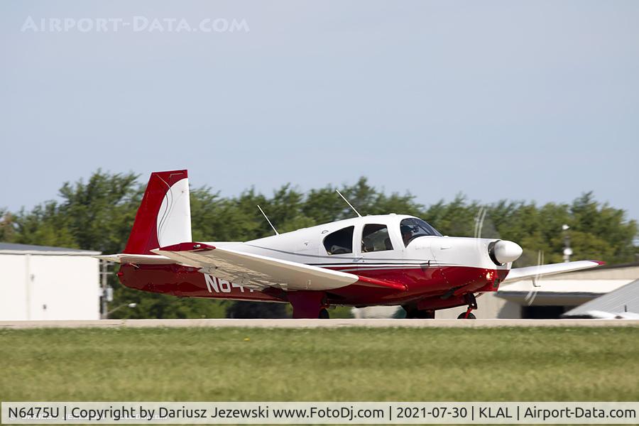 N6475U, 1962 Mooney M20C Ranger C/N 2222, Mooney M20C Ranger  C/N 2222, N6475U