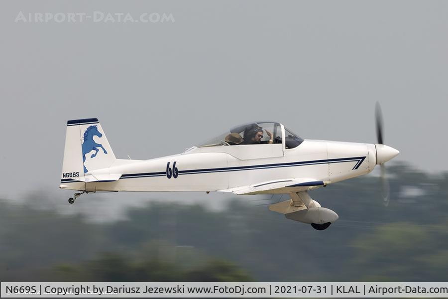 N669S, 1996 Bushby Mustang II C/N 7095, Mustang  C/N 7095, N669S