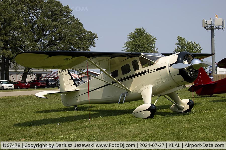 N67478, Howard Aircraft DGA-15P C/N 562, Howard Aircraft DGA-15P  C/N 562, NC67478