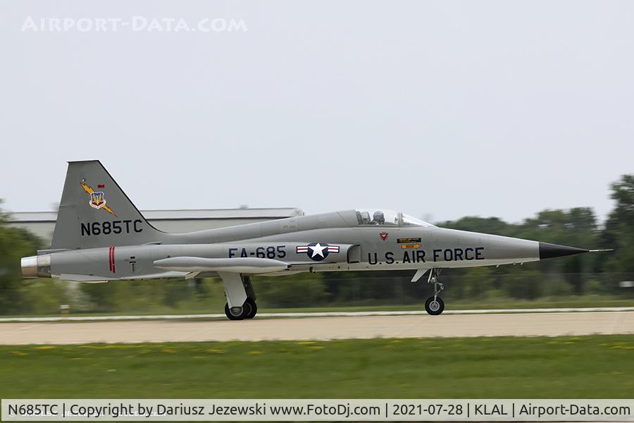 N685TC, 1968 Northrop RF-5A Freedom Fighter C/N 1009, Northrop F-5A Freedom Fighter  C/N 1009, N685TC