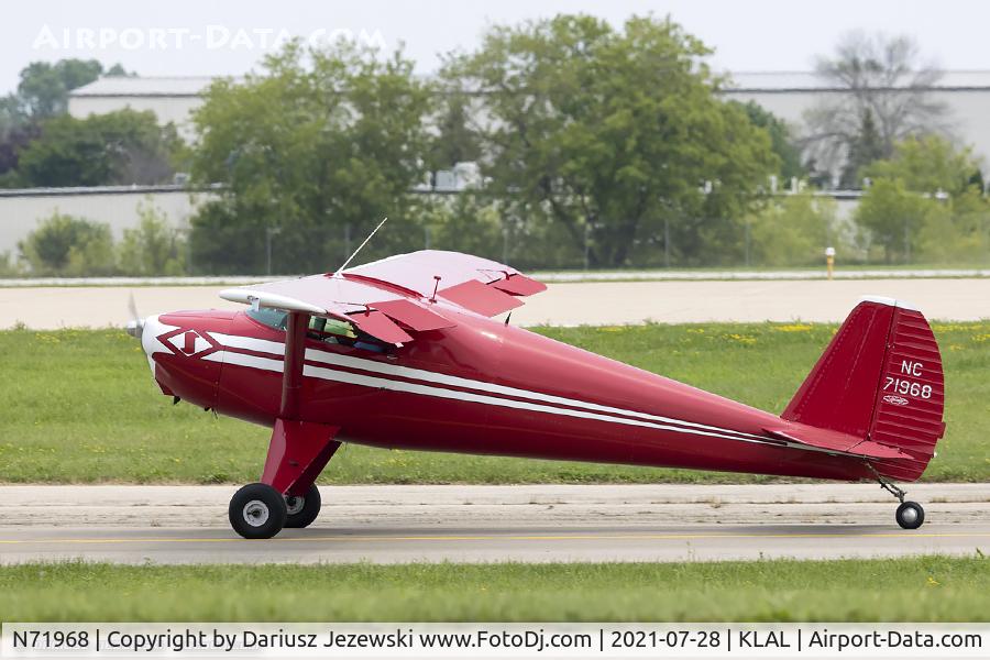 N71968, 1946 Luscombe 8A C/N 3395, Luscombe 8A Luscome Master  C/N 3395, N71968