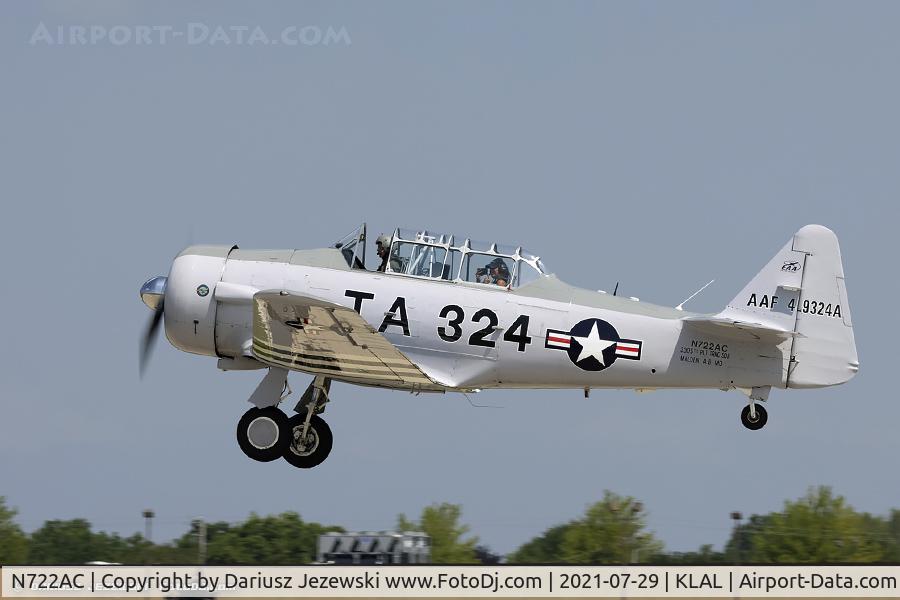 N722AC, North American AT-6G Texan C/N 168-346 (49-3242), North American AT-6G Texan  C/N 168-346 (49-3242), N722AC