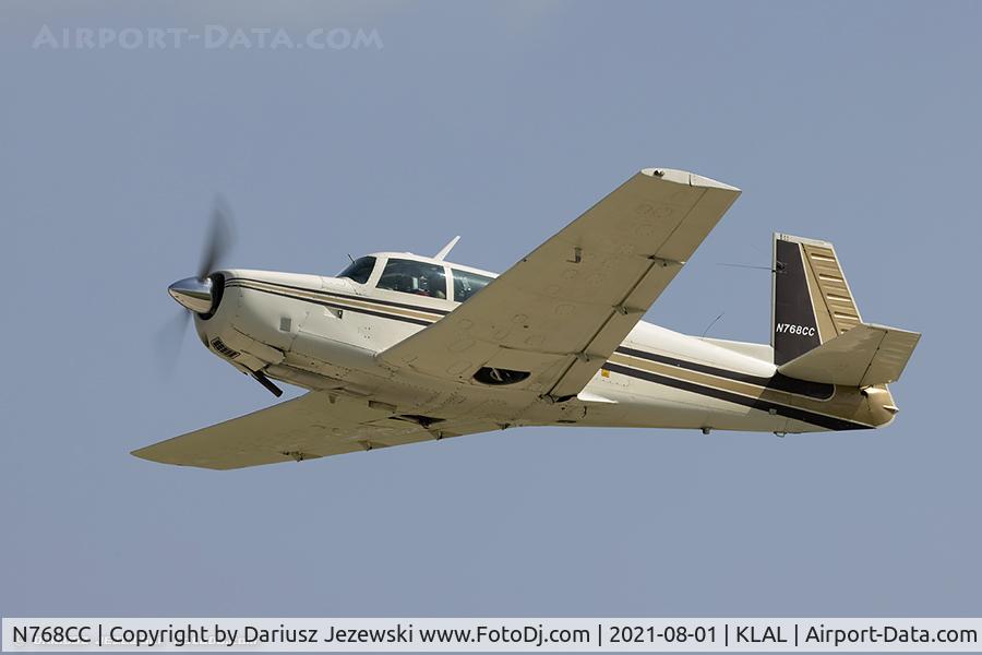 N768CC, 1976 Mooney M20F Executive C/N 22-1352, Mooney M20F Executive  C/N 221352, N768CC