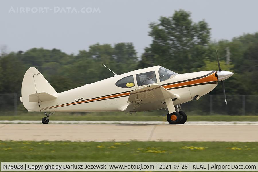 N78028, 1946 Globe GC-1B Swift C/N 2028, Globe GC-1B Swift  C/N 2028, N78028