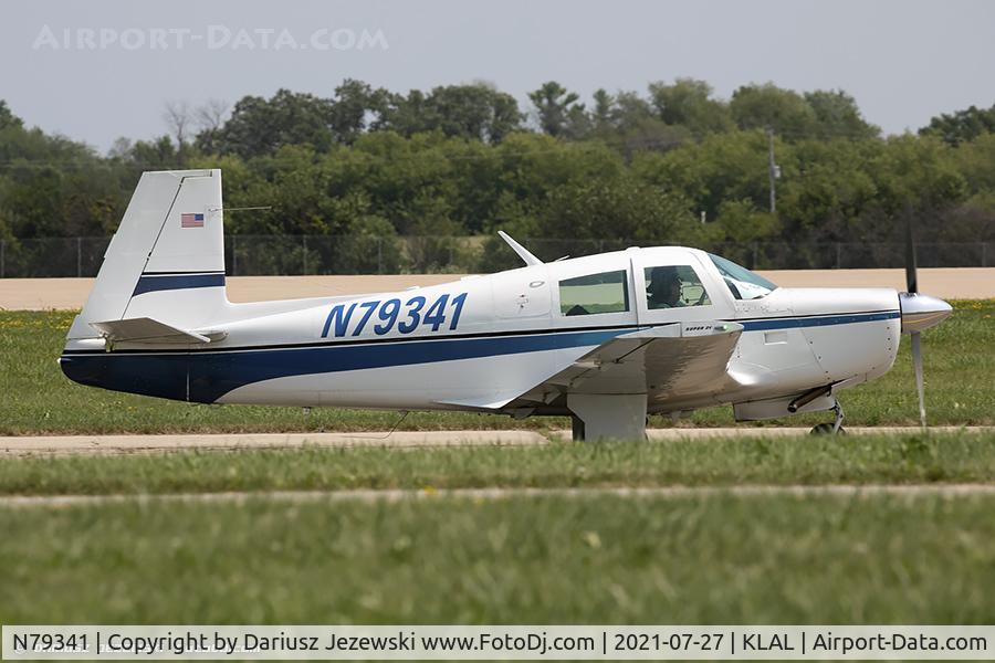 N79341, 1965 Mooney M20E C/N 551, Mooney M20E Chapparal  C/N 551, N79341