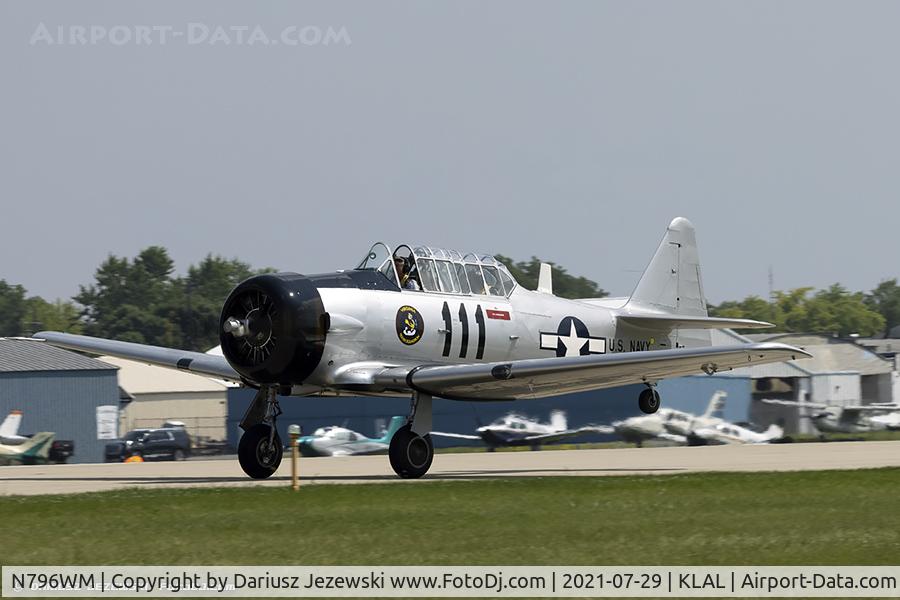 N796WM, 1943 North American AT-6D Texan C/N 88-15328, North American AT-6D Texan  C/N 88-15328, N796WM