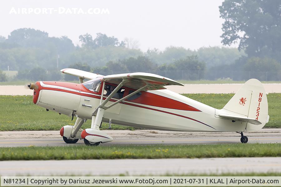 N81234, 1946 Fairchild 24R-46 C/N R46-135, Fairchild 24R-46  C/N R46-135, N81234