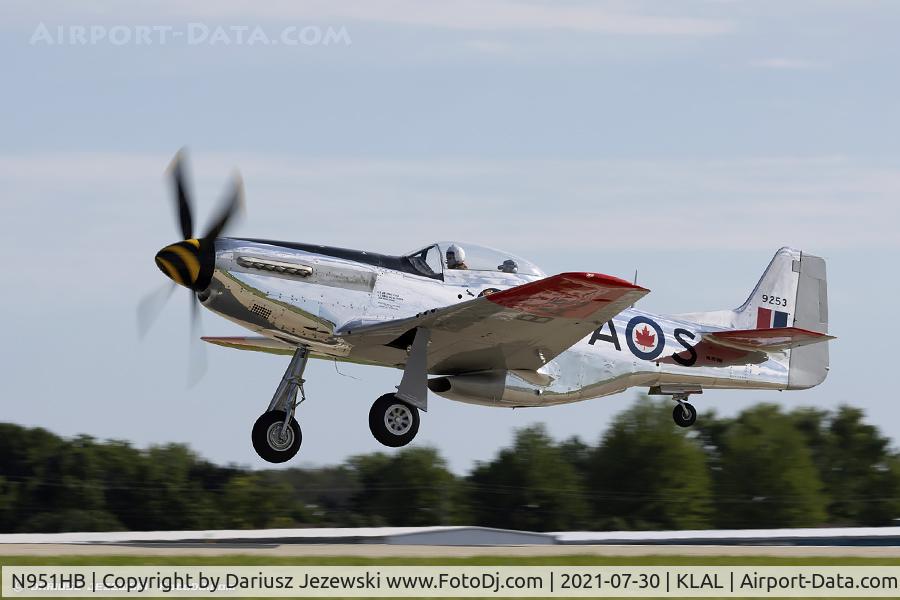 N951HB, North American P-51D Mustang C/N 122-31918 (44-72059), North American P-51D Mustang C/N 4472059, NL951HB