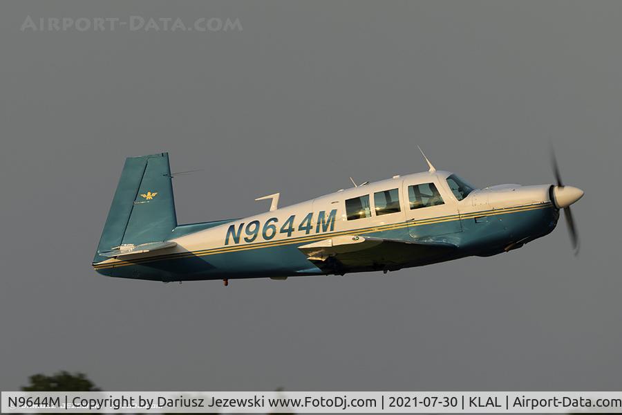N9644M, 1966 Mooney M20F Executive C/N 670221, Mooney M20F Executive  C/N 670221, N9644M