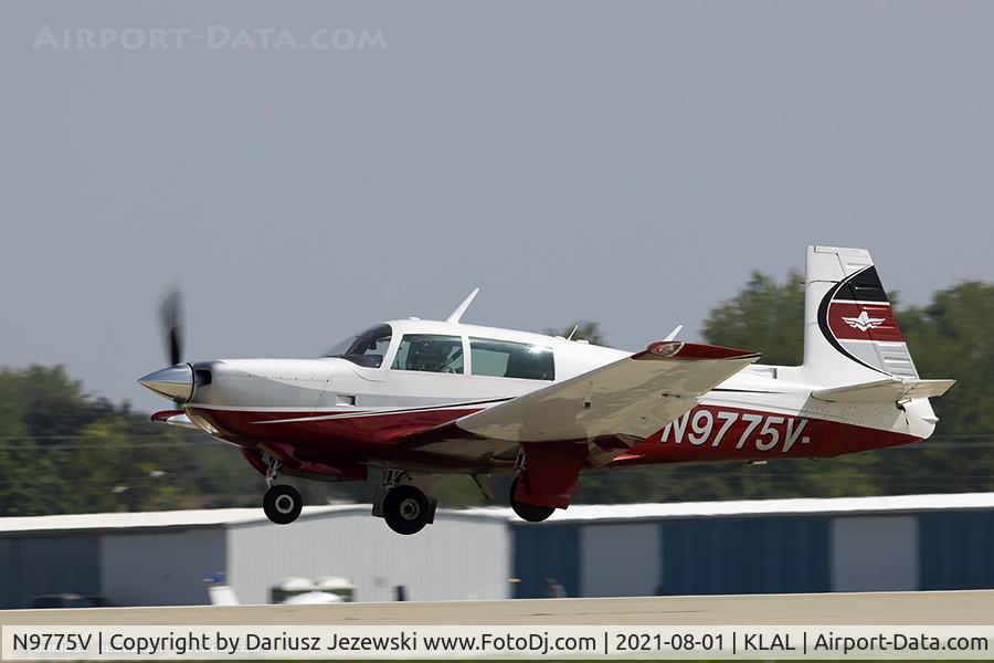 N9775V, 1981 Mooney M20K C/N 25-0522, Mooney M20K  C/N 25-0522, N9775V