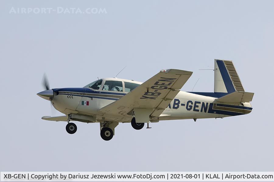XB-GEN, 1969 Mooney M20F Executive C/N 700006, Mooney M20F Executive  C/N 700006, XB-GEN