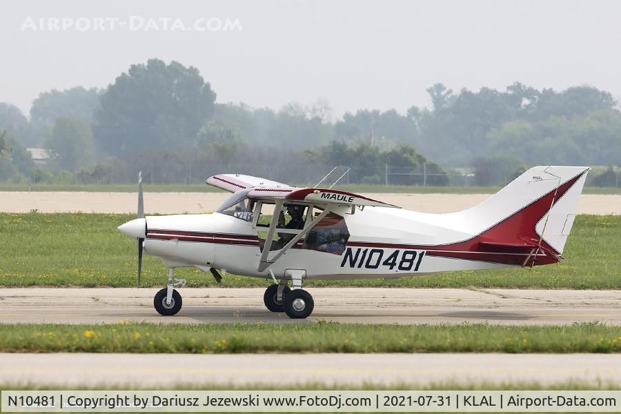 N10481, 1998 Maule MXT-7-180A Star Rocket C/N 21036C, Maule MXT-7-180A  C/N 21036C, N10481