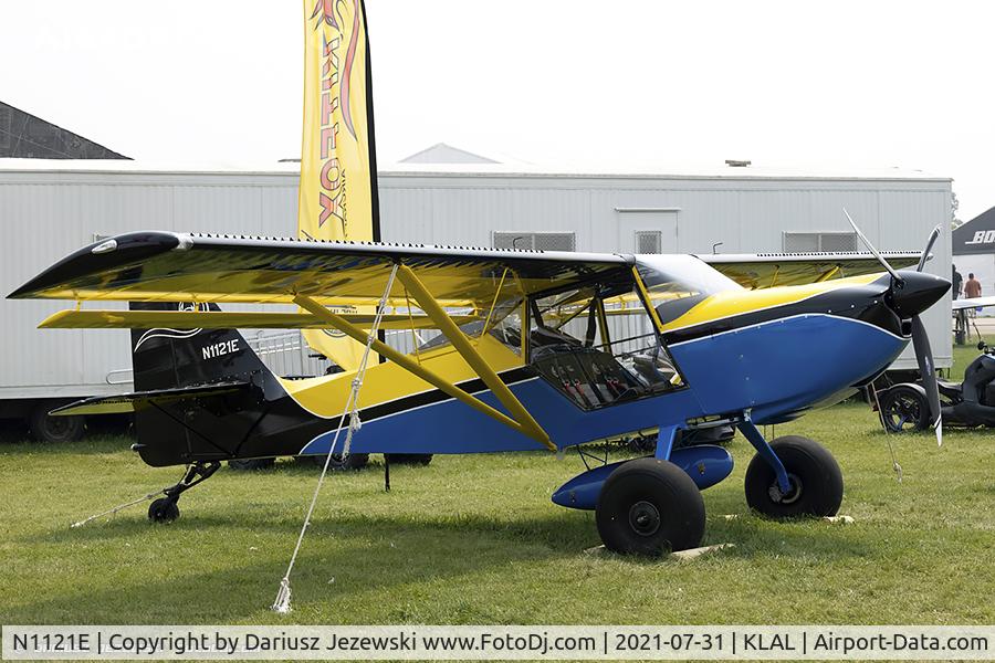 N1121E, 2019 Kitfox Aircraft S7 Super Sport C/N KA18333388, Kitfox S7 Super Sprt  C/N KA18333388, N1121E