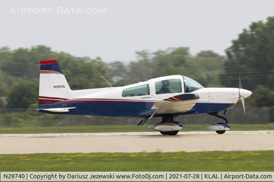 N28740, 1978 Grumman American AA-5B Tiger C/N AA5B0786, Grumman American AA-5B Tiger  C/N AA5B0786, N28740