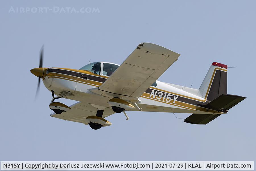 N315Y, 1977 Grumman American AA-5B Tiger C/N AA5B-0532, Grumman American AA-5B Tiger  C/N AA5B-0532, N315Y