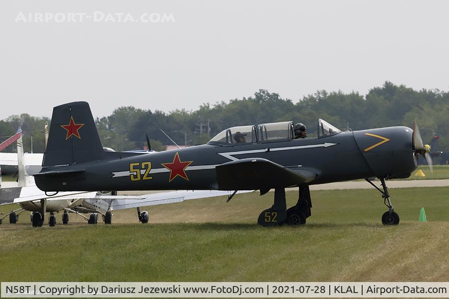 N58T, 1972 Nanchang CJ-6 C/N 2851208, Nanchang CJ-6  C/N 2851208, NX58T