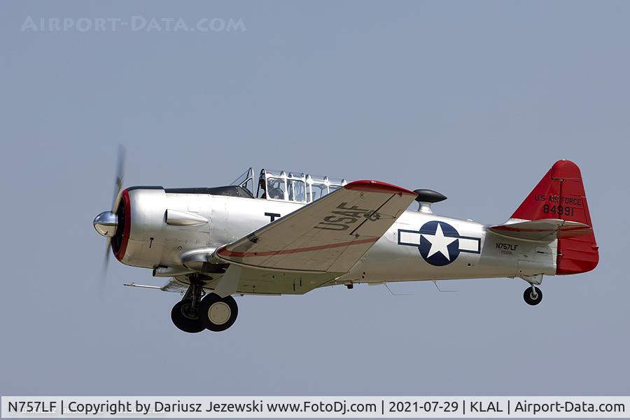 N757LF, 1944 North American AT-6D Texan C/N 84991, North American AT-6D Texan  C/N 84991, N757LF