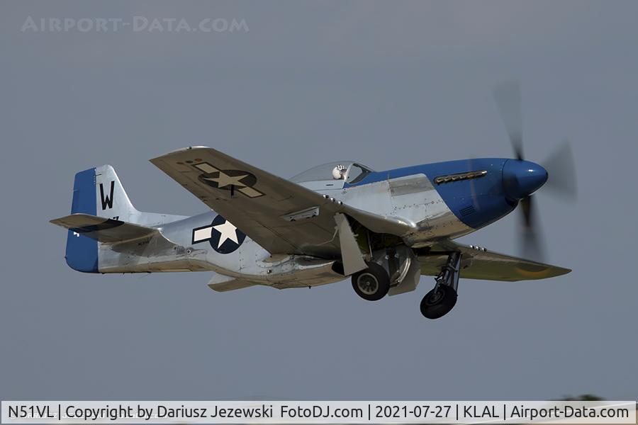 N51VL, 1944 North American F-51D Mustang C/N 122-40196, North American F-51D Mustang 