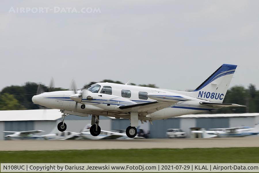 N108UC, 1979 Piper PA-31T C/N 31T-8020018, Piper PA-31T Cheyenne  C/N 31T-8020018, N108UC