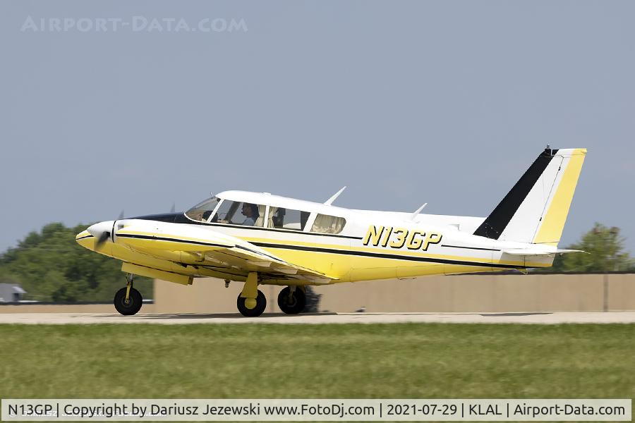 N13GP, 1967 Piper PA-30-160 B Twin Comanche C/N 30-1535, Piper PA-30-160 Twin Comanche B  C/N 30-1535, N13GP