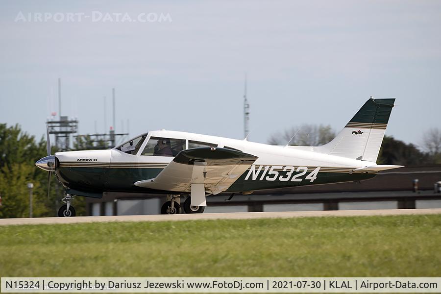 N15324, 1972 Piper PA-28R-200 C/N 28R-7335050, Piper PA-28R-200 Arrow II  C/N 28R-7335050, N15324