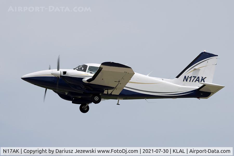 N17AK, Viking DragonFly C/N 182, Piper PA-23-250 Aztec  C/N 27-7854103, N17AK