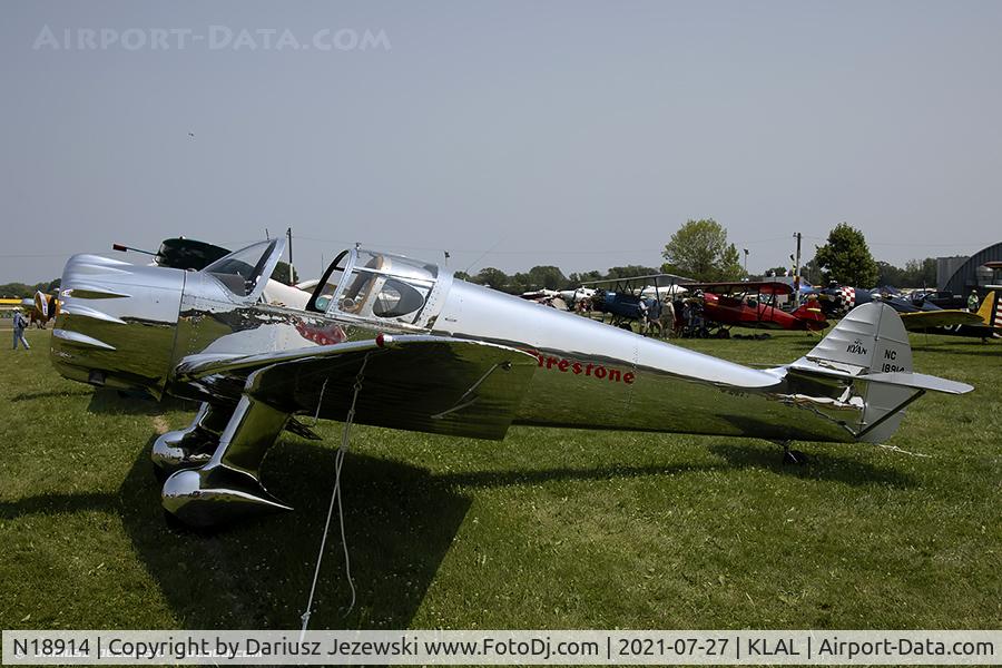 N18914, 1938 Ryan Aeronautical SCW-145 C/N 208, Ryan Aeronautical SCW-145  C/N 208, NC18914