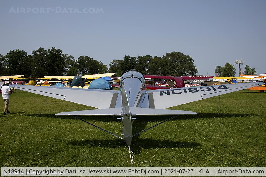 N18914, 1938 Ryan Aeronautical SCW-145 C/N 208, Ryan Aeronautical SCW-145  C/N 208, NC18914