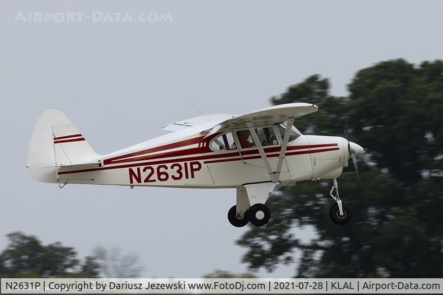 N2631P, 1955 Piper PA-22-150 Tri-Pacer C/N 22-2968, Piper PA-22-150 Tri-Pacer  C/N 22-2968, N2631P