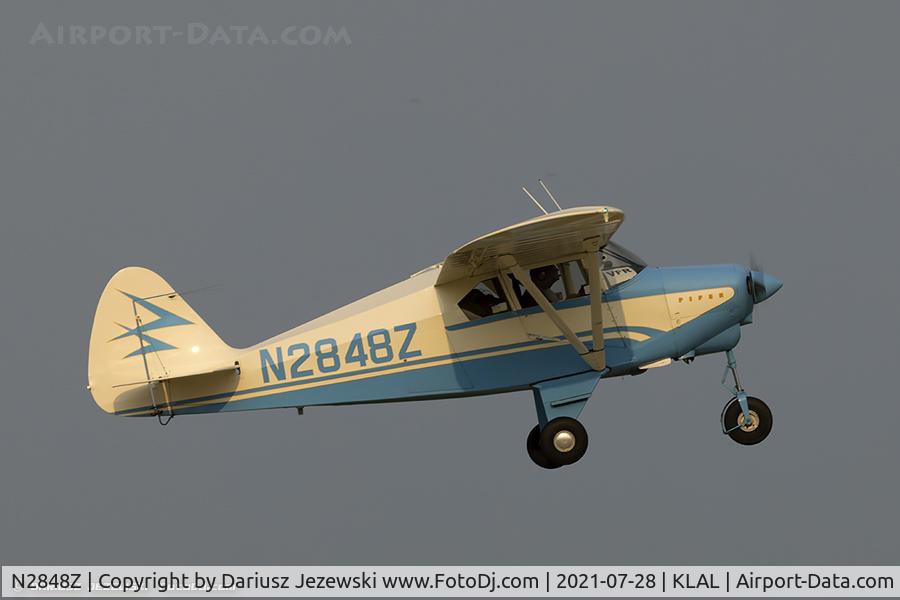 N2848Z, 1959 Piper PA-22-150 C/N 22-6844, Piper PA-22-150 Tri-Pacer  C/N 22-6844, N2848Z