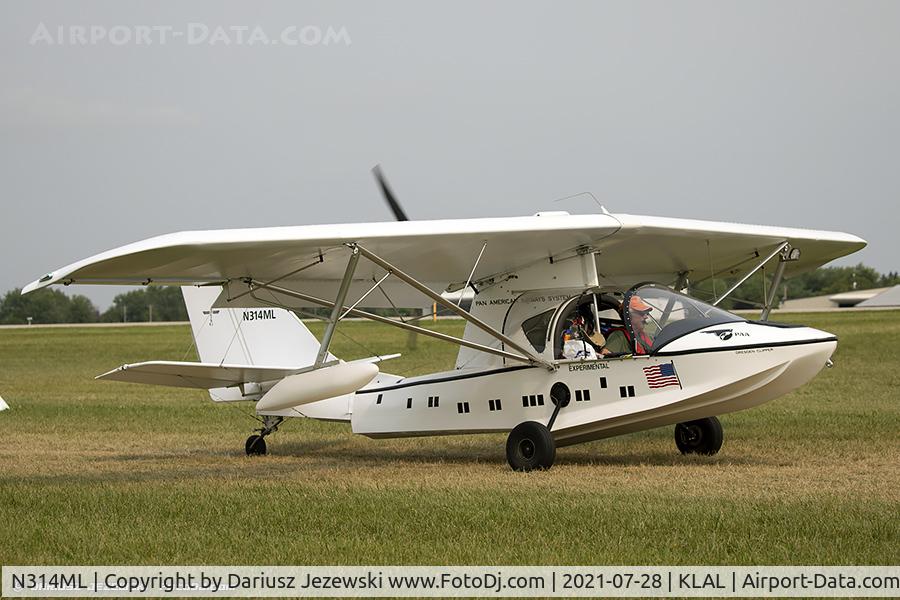 N314ML, Progressive Aerodyne Searey LSX C/N 1LK484C, Searay LSX  C/N 1LK484C, N314ML