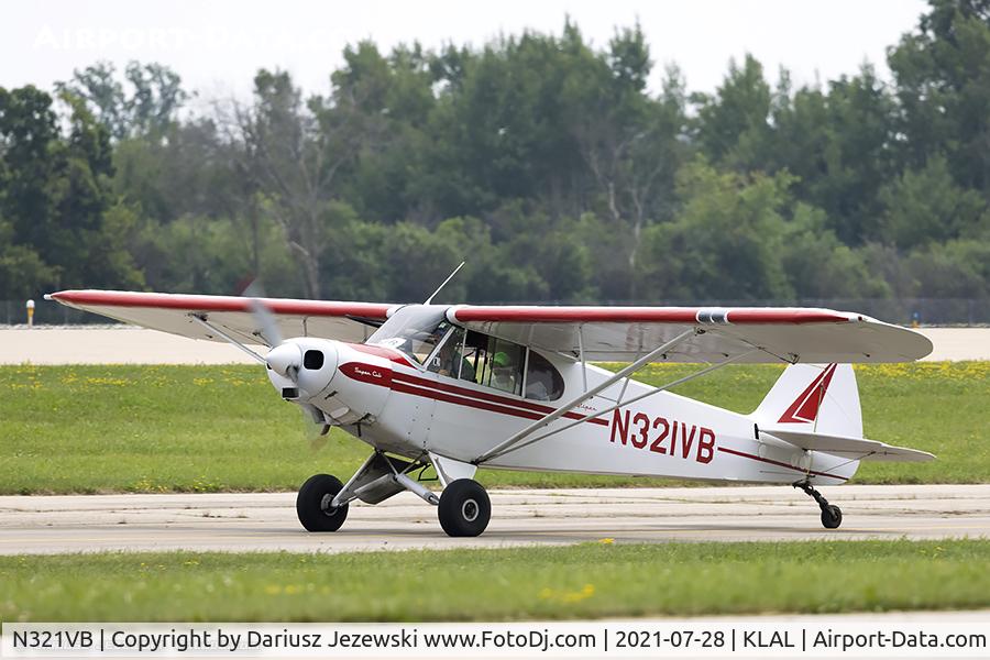 N321VB, 1960 Piper PA-18 C/N 18-7533, Piper PA-18 Super Cub  C/N 18-7533, N321VB