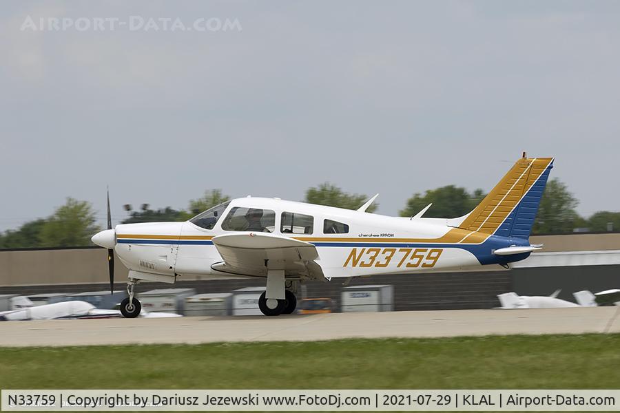 N33759, 1975 Piper PA-28R-200 C/N 28R-7535188, Piper PA-28R-200 Arrow II  C/N 28R-7535188, N33759