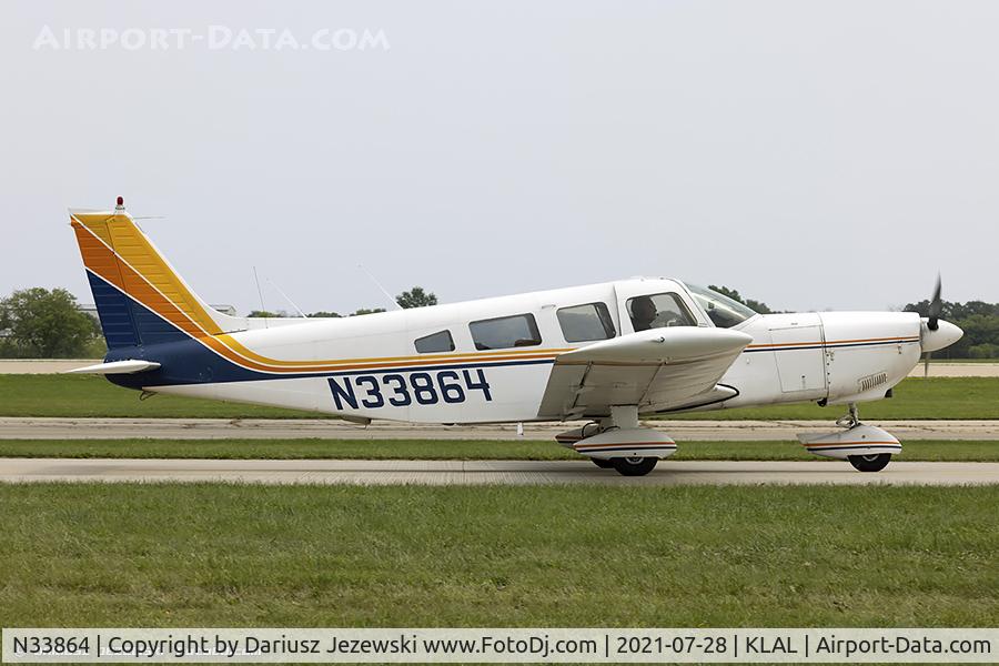 N33864, Piper PA-32-260 Cherokee Six Cherokee Six C/N 32-7500033, Piper PA-32-260 Cherokee Six  C/N 32-7500033, N33864