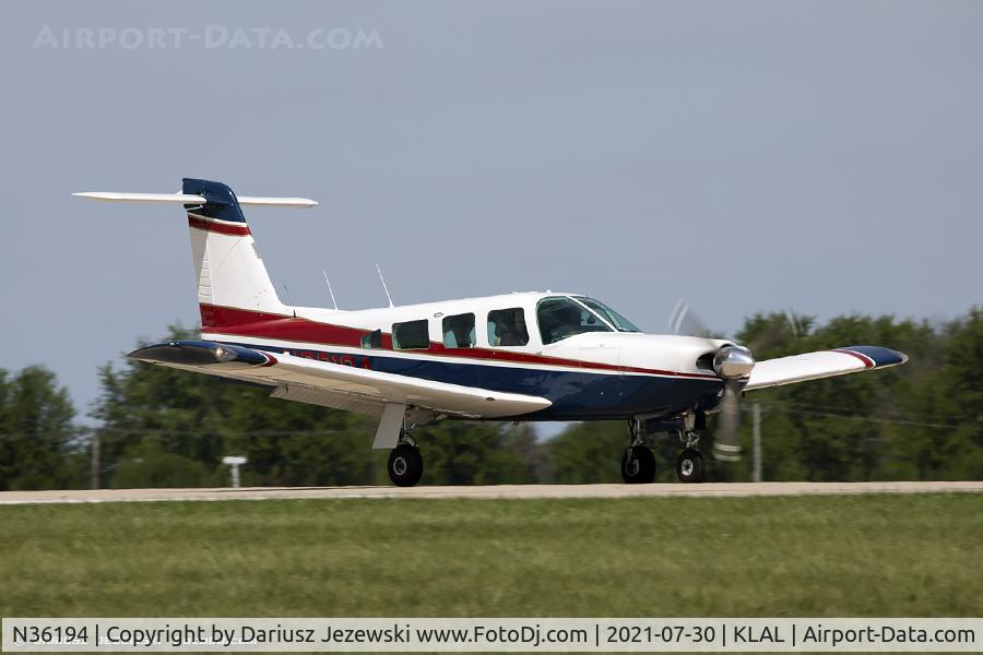 N36194, 1978 Piper PA-32RT-300 C/N 32R-7885171, Piper PA-32RT-300 Lance  C/N 32R-7885171, N36194