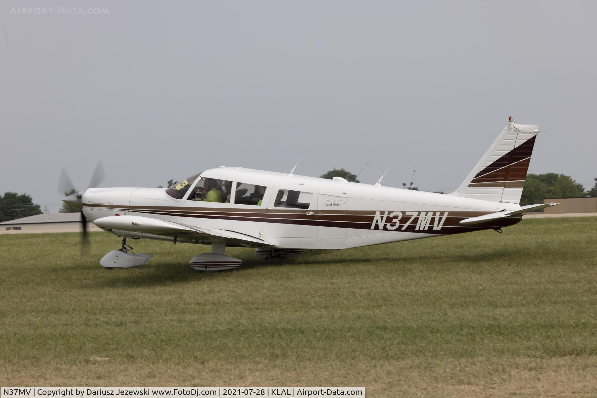 N37MV, 1969 Piper PA-32-300 Cherokee Six C/N 32-40657, Piper PA-32-300 Cherokee Six  C/N 32-40657, N37MV