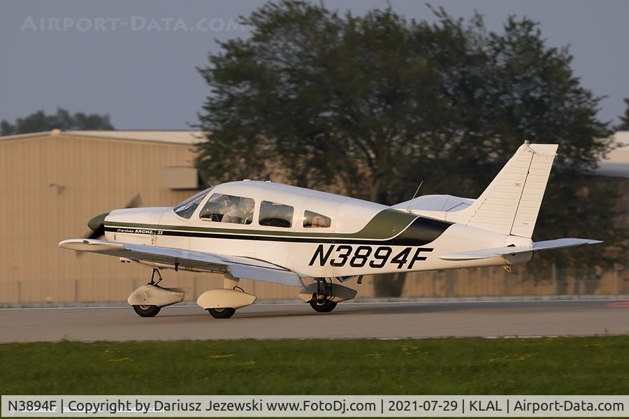 N3894F, 1976 Piper PA-28-181 C/N 28-7690459, Piper PA-28-181 Archer  C/N 28-7690459, N3894F