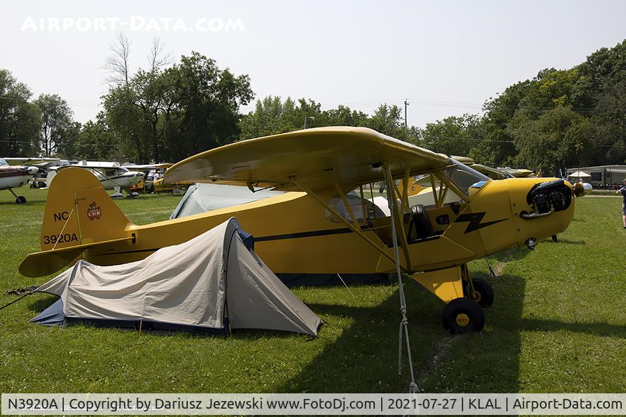 N3920A, 1940 Piper J3C-65 Cub C/N 4949, Piper J3C-65 Cub  C/N 4949, NC3920A
